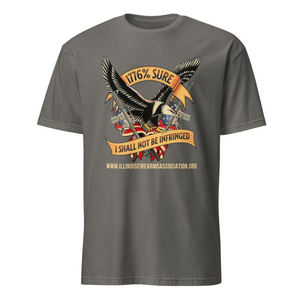 Supersoft – Short-Sleeve – Unisex – Gold Text -“I’m 1776% Sure” - Image 9