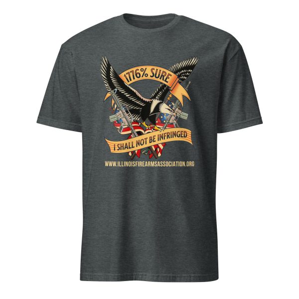Supersoft – Short-Sleeve – Unisex – Gold Text -“I’m 1776% Sure” - Image 3
