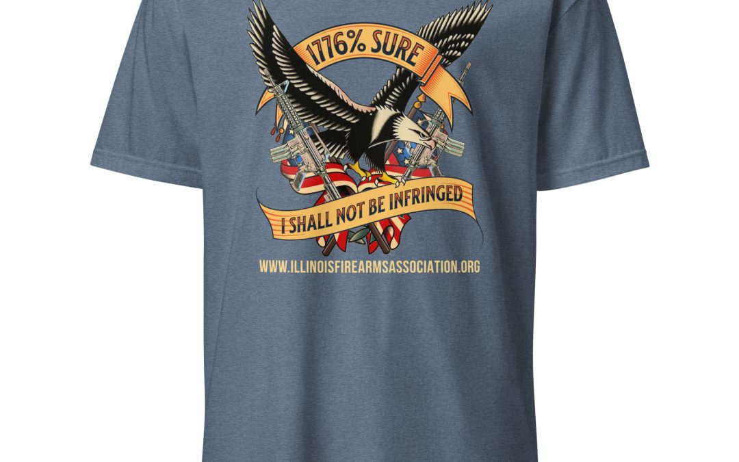 Supersoft – Short-Sleeve – Unisex – Gold Text -“I’m 1776% Sure”