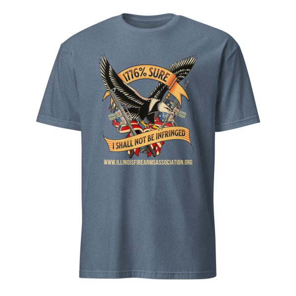 Supersoft – Short-Sleeve – Unisex – Gold Text -“I’m 1776% Sure”