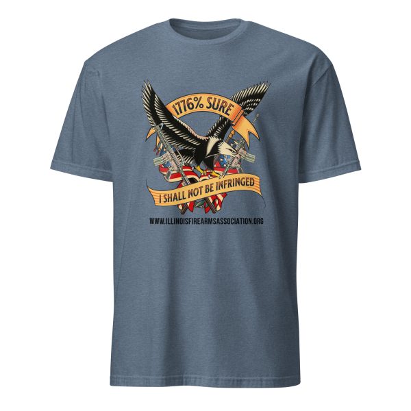 Supersoft – Short-Sleeve – Unisex – Black Text “I’m 1776% Sure” - Image 5