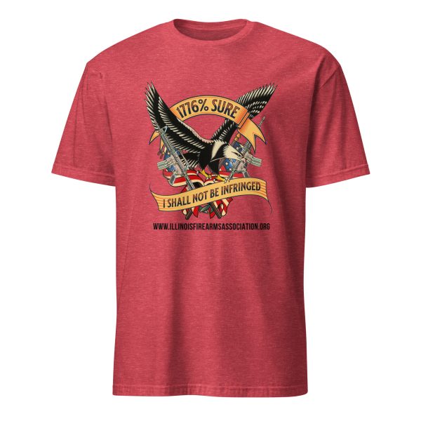 Supersoft – Short-Sleeve – Unisex – Black Text “I’m 1776% Sure” - Image 3