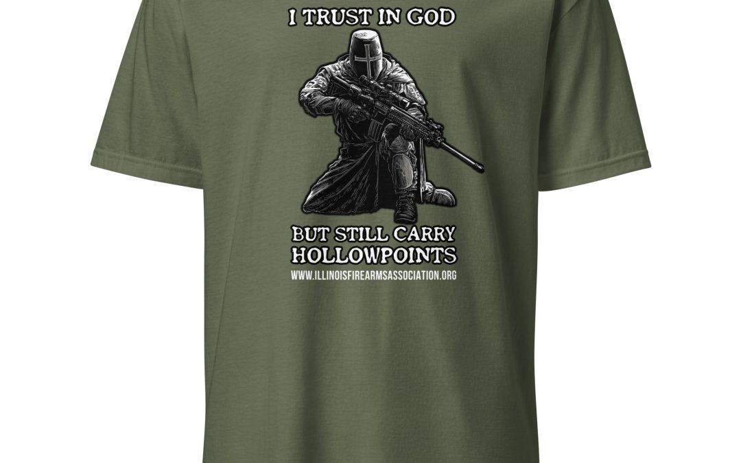 Supersoft – Short-Sleeve – Unisex – White Letters “I Trust In God”