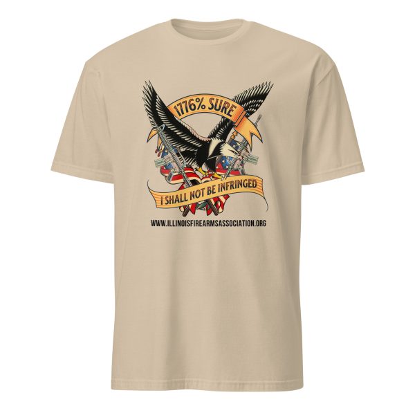 Supersoft – Short-Sleeve – Unisex – Black Text “I’m 1776% Sure” - Image 6