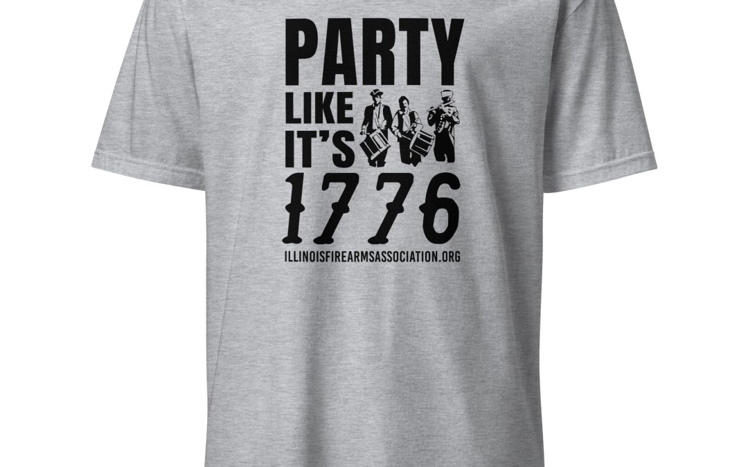 Supersoft – Short-Sleeve- Unisex – Dark Text – “Party Like It’s 1776”