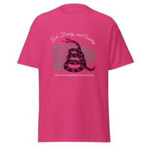 Supersoft – Short Sleeve – Women’s – White Text – God, Family and Country