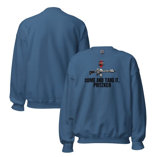 Come and Take IT Prizker - Unisex Sweatshirt - Image 2