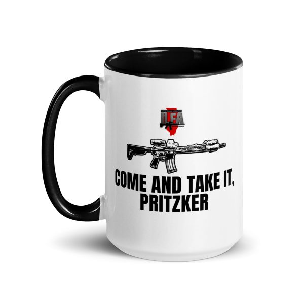 Come and Take It Pritzker - Mug with Color Inside - Image 33