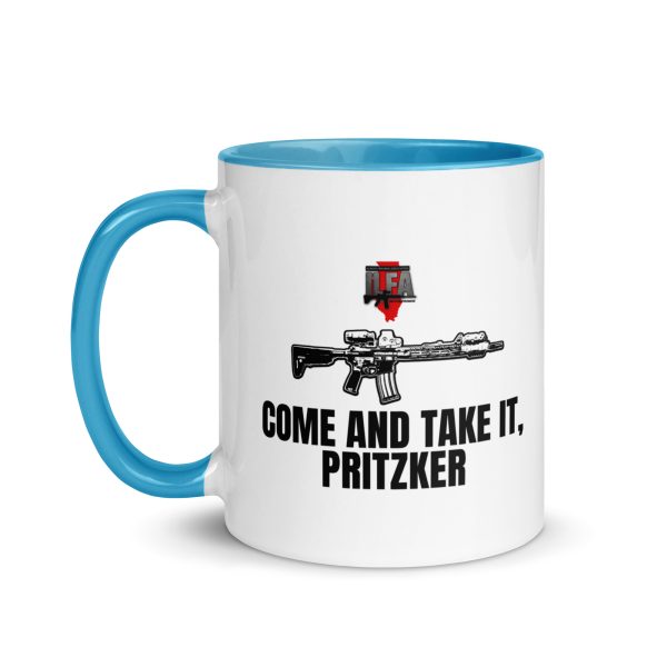 Come and Take It Pritzker - Mug with Color Inside - Image 15