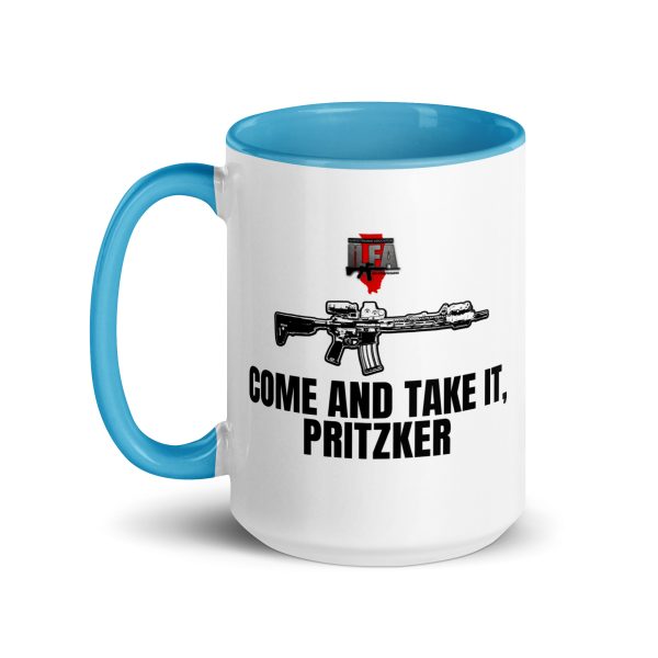 Come and Take It Pritzker - Mug with Color Inside - Image 38