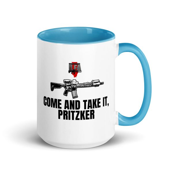 Come and Take It Pritzker - Mug with Color Inside - Image 46