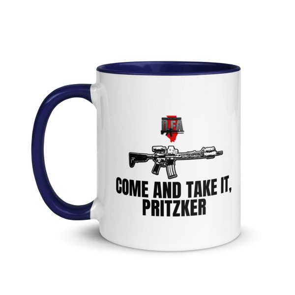 Come and Take It Pritzker - Mug with Color Inside - Image 11