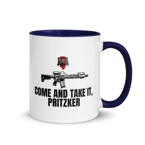 Come and Take It Pritzker - Mug with Color Inside - Image 18