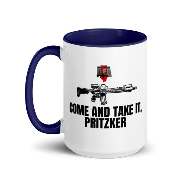 Come and Take It Pritzker - Mug with Color Inside - Image 34
