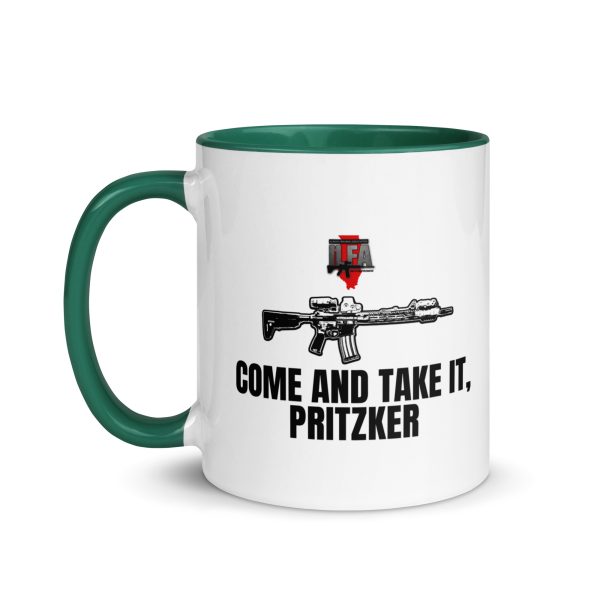 Come and Take It Pritzker - Mug with Color Inside - Image 13