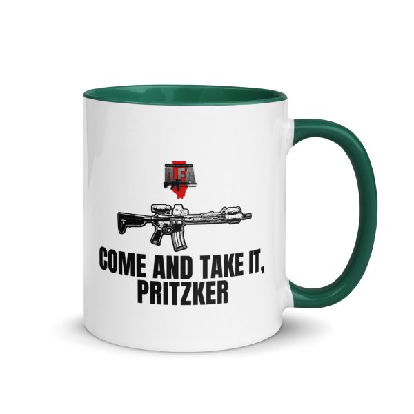 Come and Take It Pritzker - Mug with Color Inside - Image 20