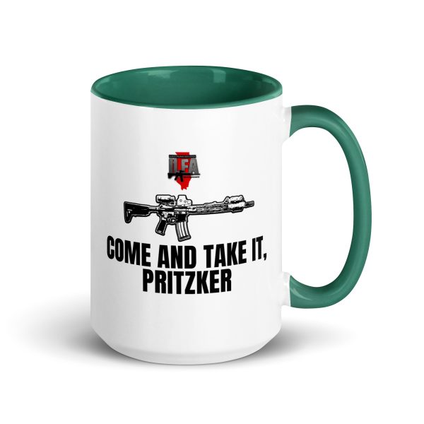 Come and Take It Pritzker - Mug with Color Inside - Image 44