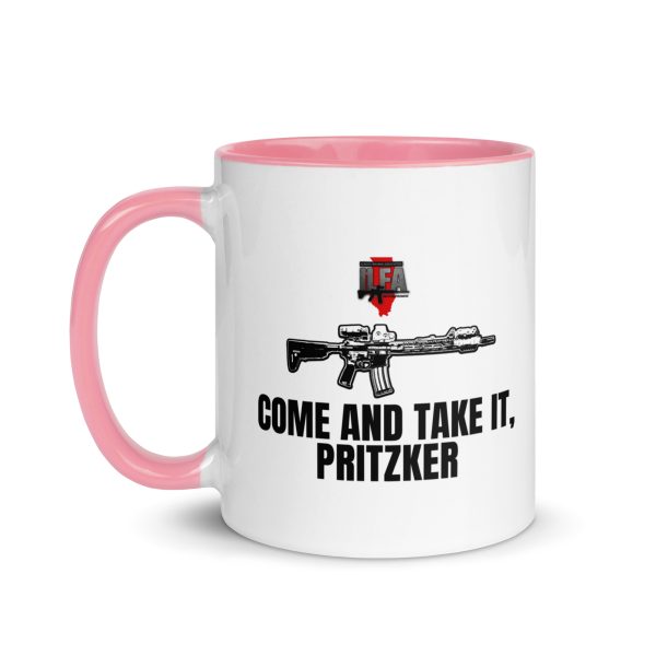 Come and Take It Pritzker - Mug with Color Inside - Image 16
