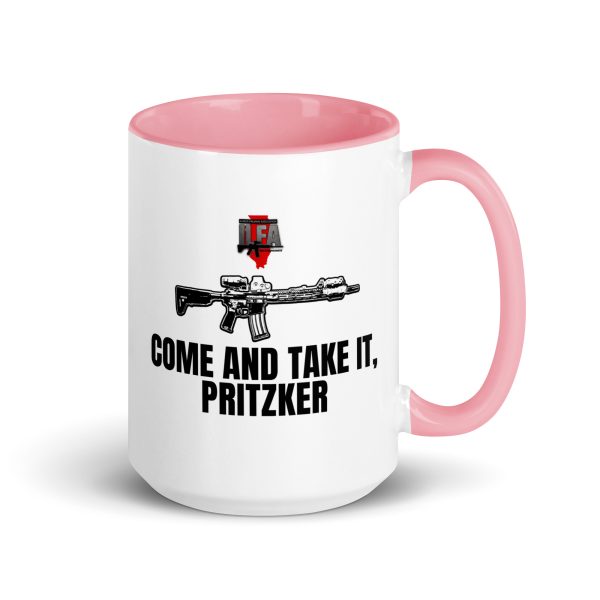 Come and Take It Pritzker - Mug with Color Inside - Image 47