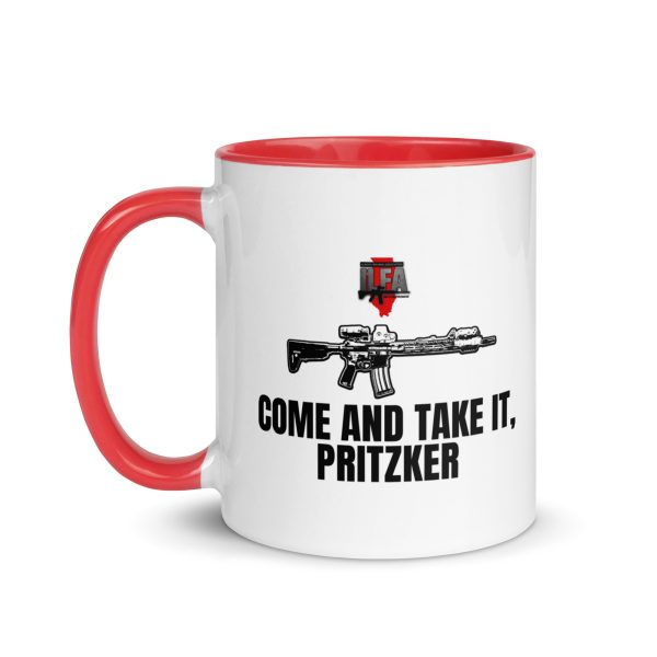 Come and Take It Pritzker - Mug with Color Inside - Image 12