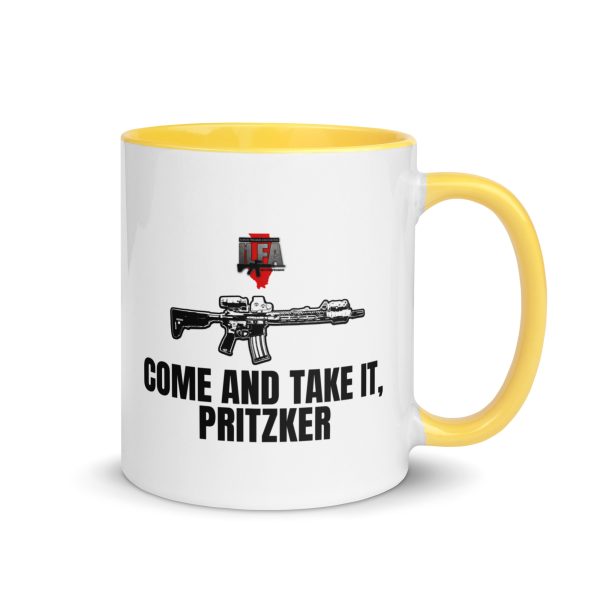 Come and Take It Pritzker - Mug with Color Inside - Image 24