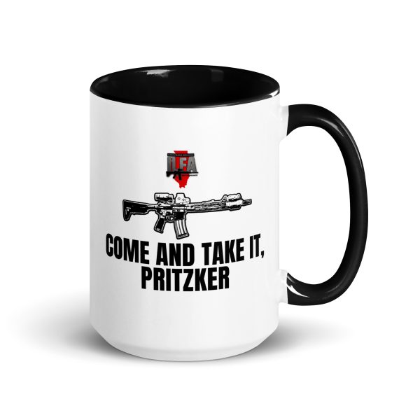 Come and Take It Pritzker - Mug with Color Inside - Image 48