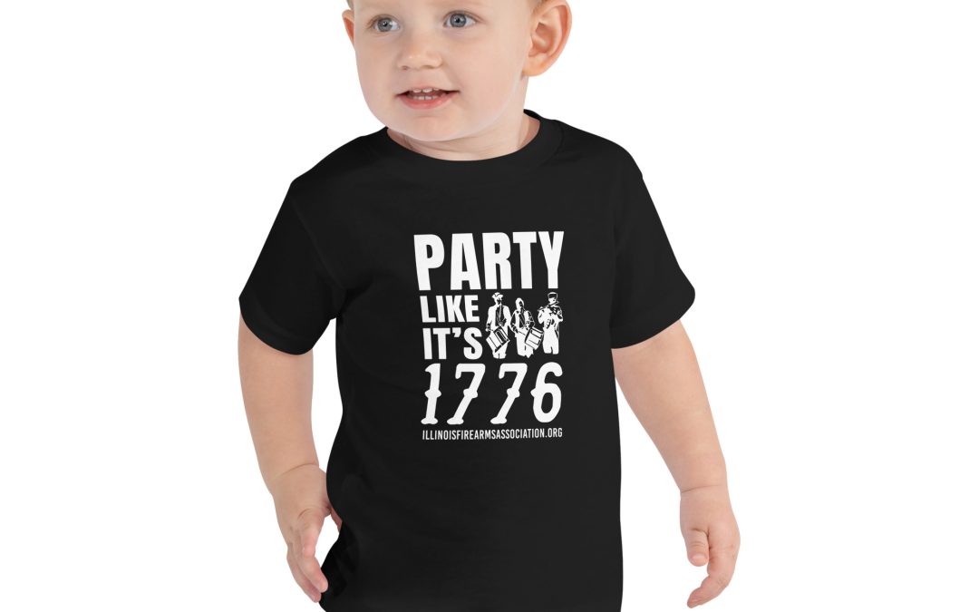 Kids – Party Like It’s 1776 – Toddler Short Sleeve Tee