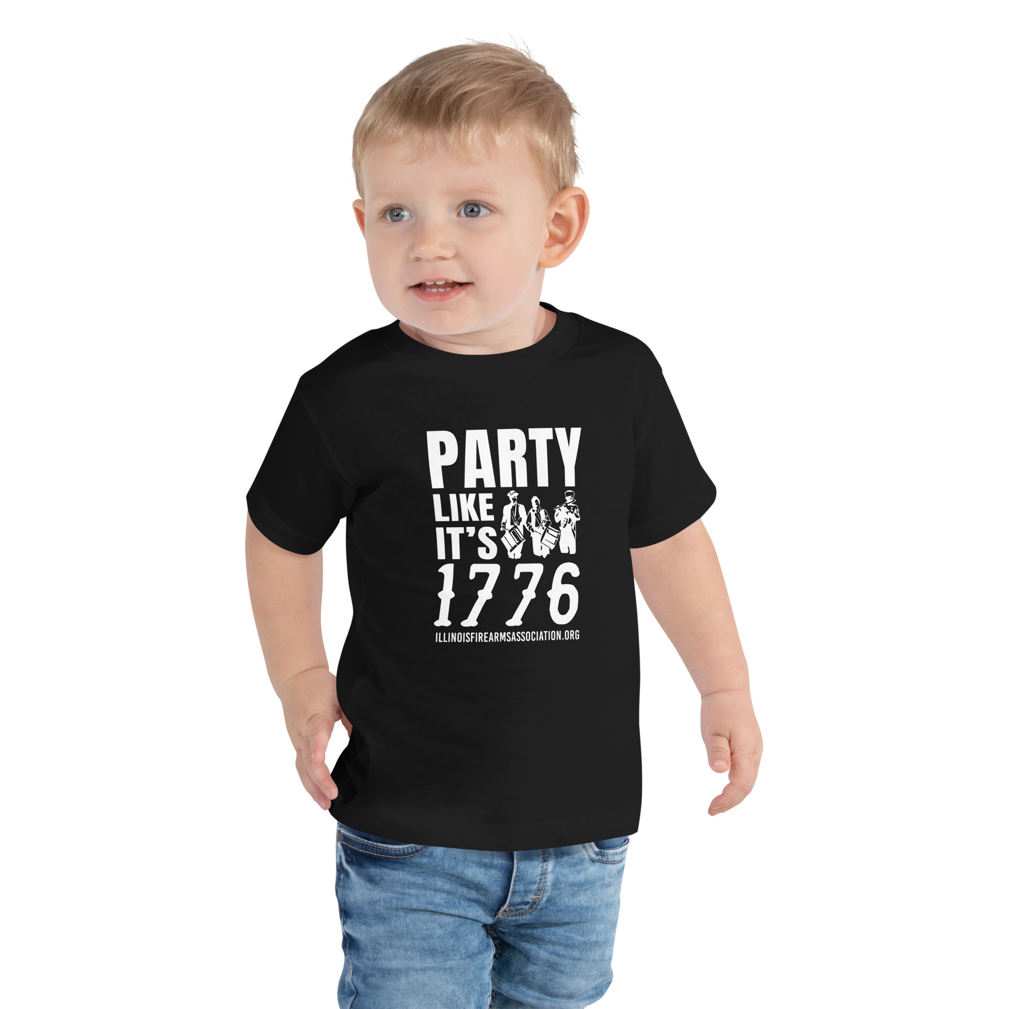 Kids - Party Like It's 1776 - Toddler Short Sleeve Tee