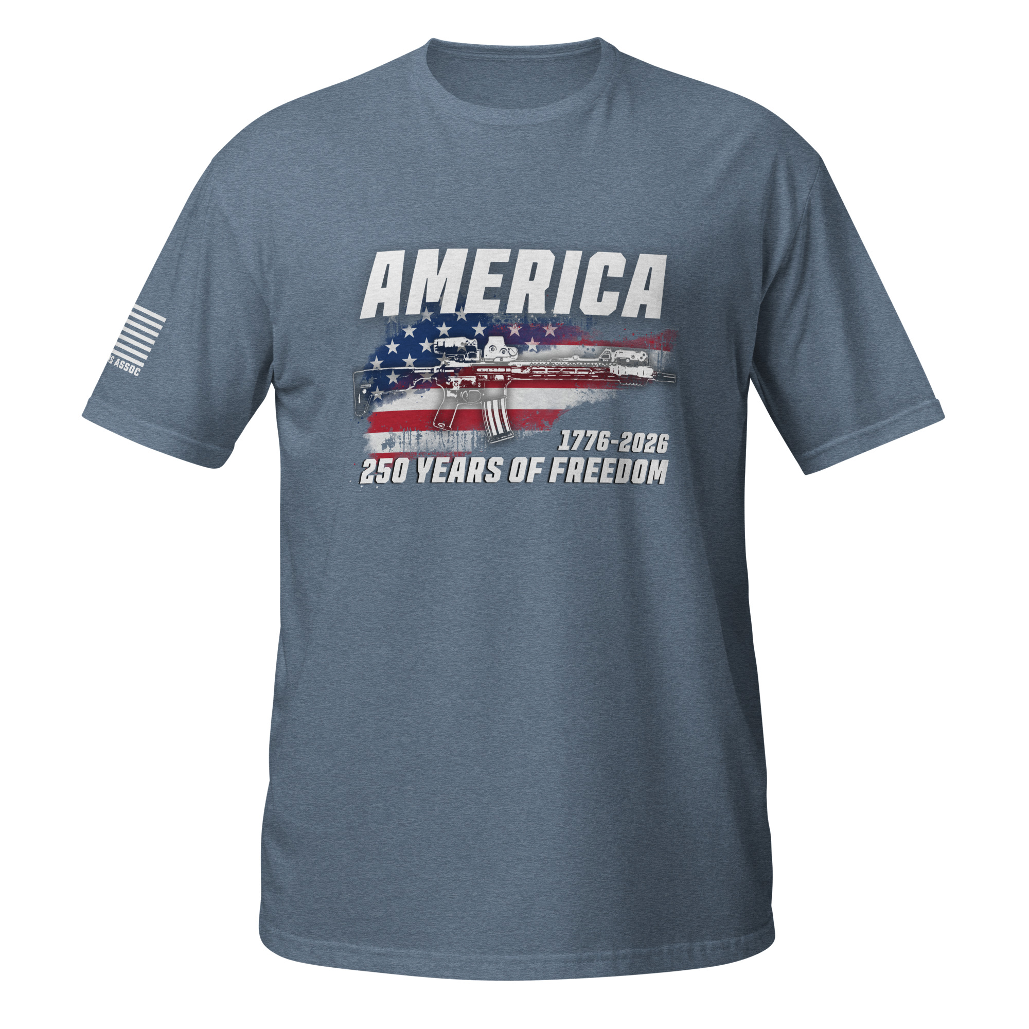 Supersoft – Short Sleeve – Unisex – “America’s 250th” - Image 5