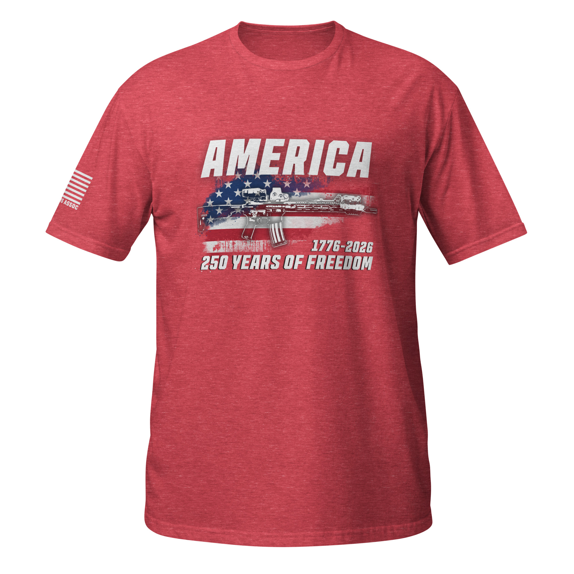 Supersoft – Short Sleeve – Unisex – “America’s 250th” - Image 3