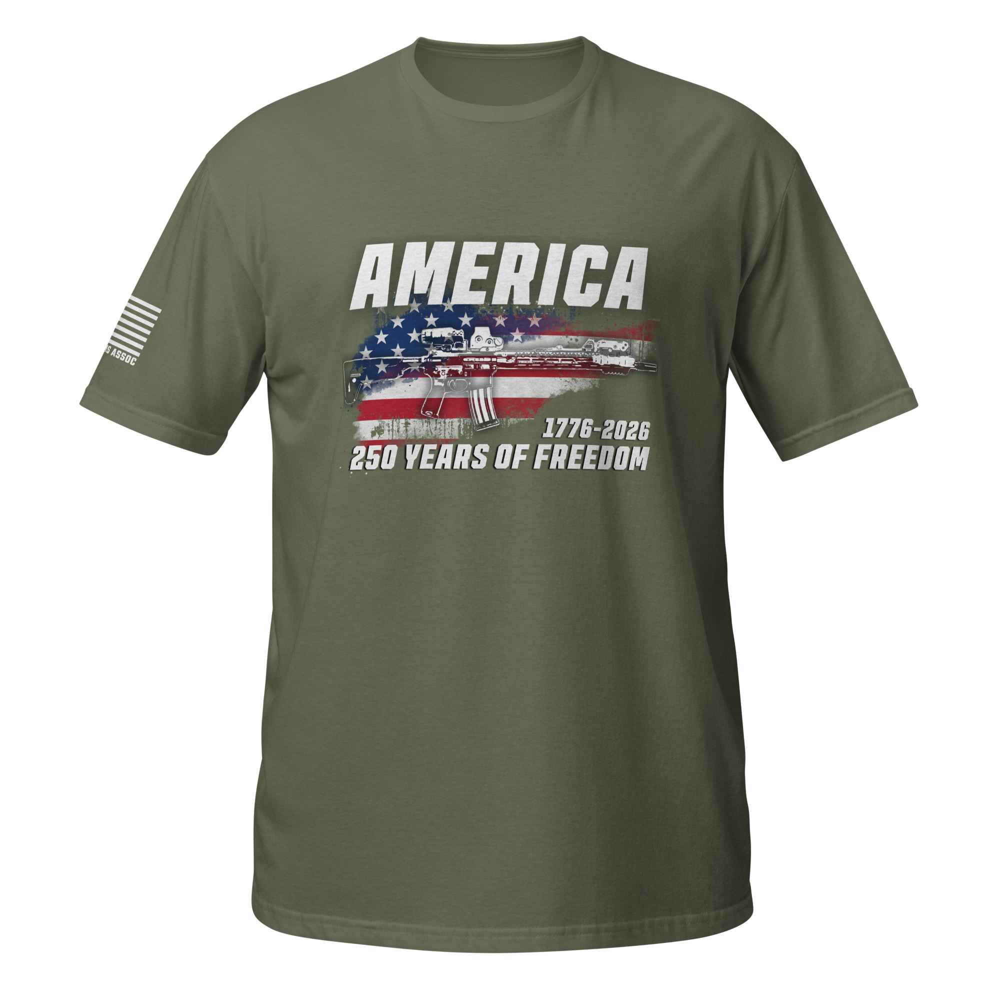 Supersoft – Short Sleeve – Unisex – “America’s 250th”