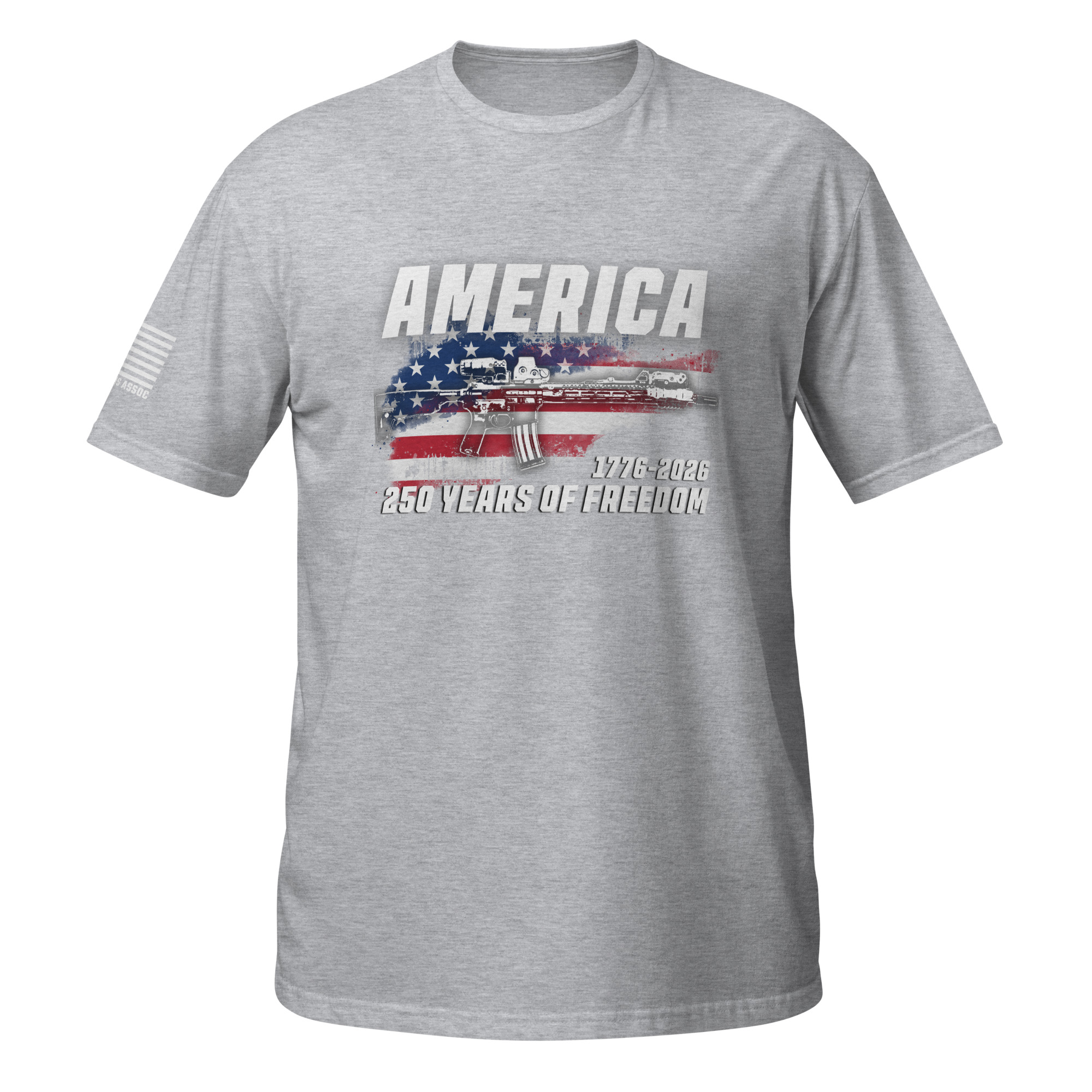 Supersoft – Short Sleeve – Unisex – “America’s 250th” - Image 6