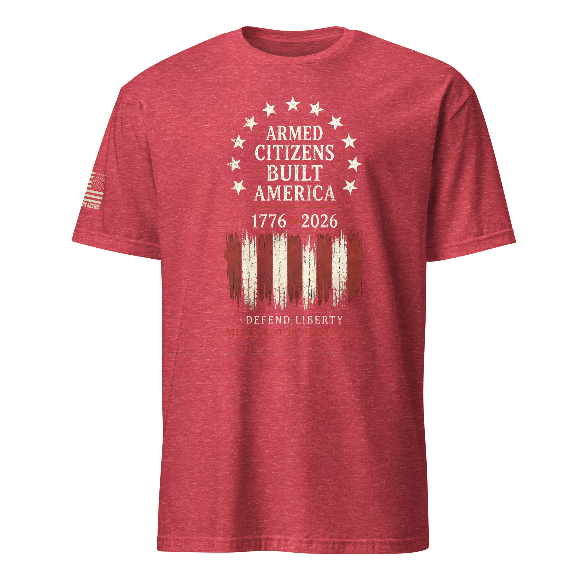 Supersoft – Short Sleeve – Unisex – “Armed Citizens Built America” - Image 7