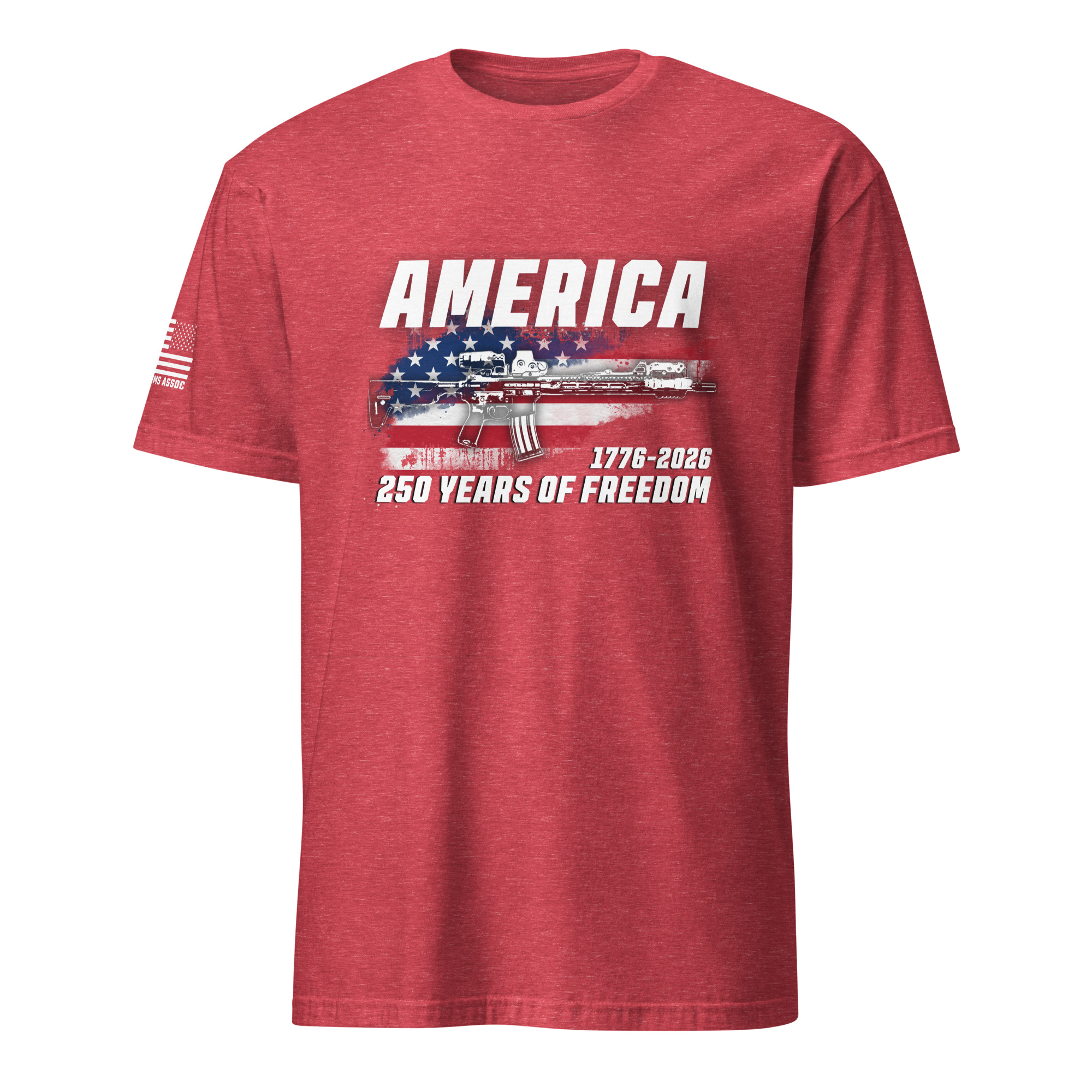 Supersoft – Short Sleeve – Unisex – “America’s 250th” - Image 5