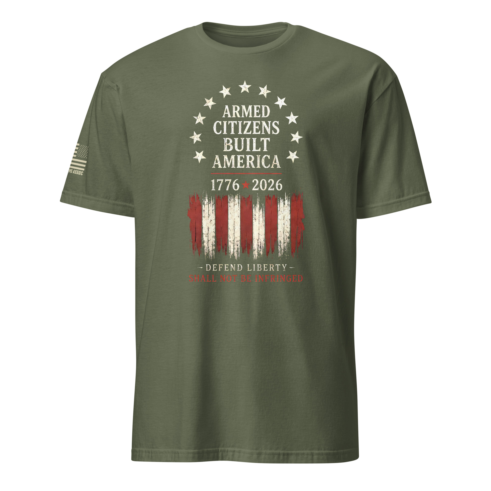 Supersoft – Short Sleeve – Unisex – “Armed Citizens Built America” - Image 5