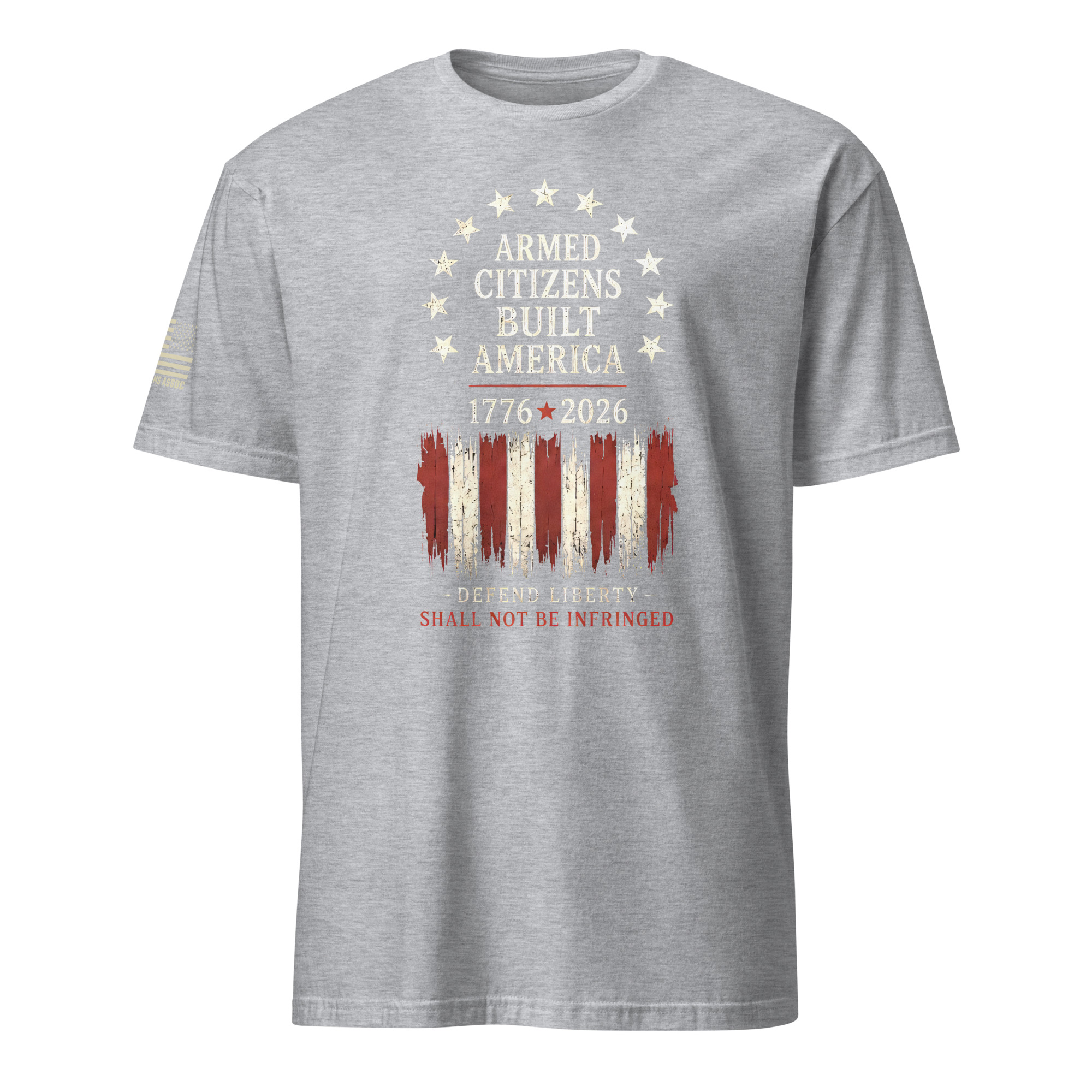 Supersoft – Short Sleeve – Unisex – “Armed Citizens Built America” - Image 11